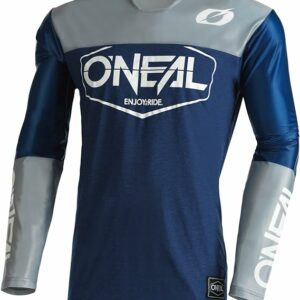 O'NEAL Mayhem Hexx V.22 Maglia Mayhem Hexx V.22, Blu/Grigio, S Unisex - Adulto (Pacco da 1)